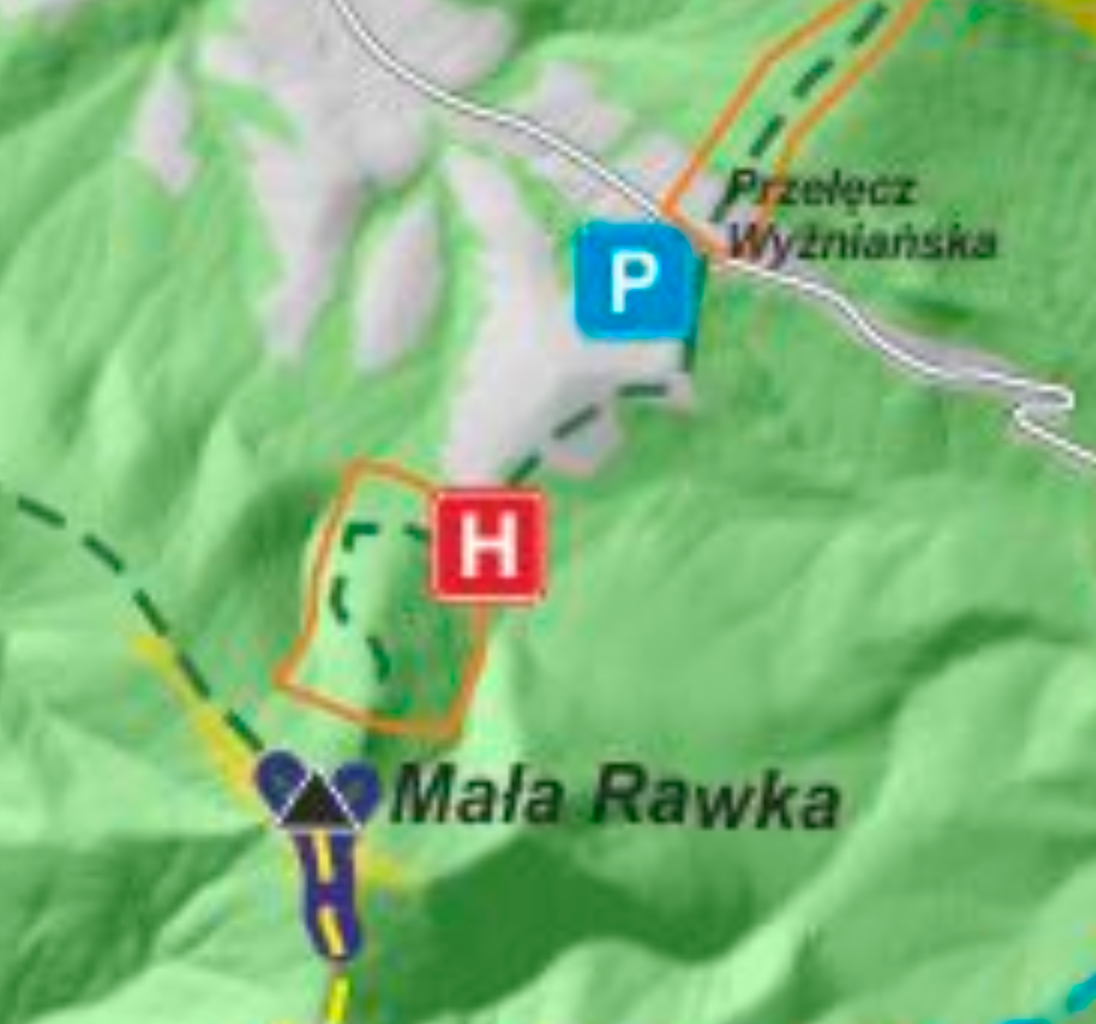 Legalny zjazd z Małej Rawki w Bieszczadach