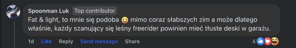 opinia o tłustych nartach